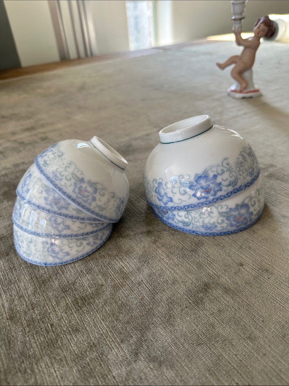 Tea Rice Noodle Japan or China bowls cups 6